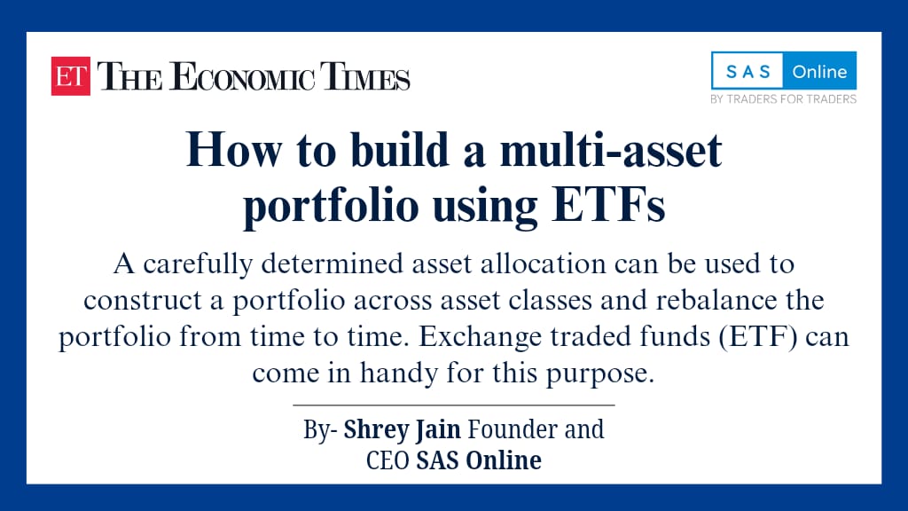 How to build a multi-asset portfolio using ETFs